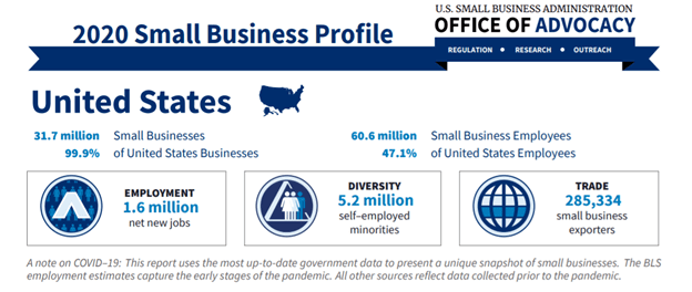 Profil des petites entreprises 2020